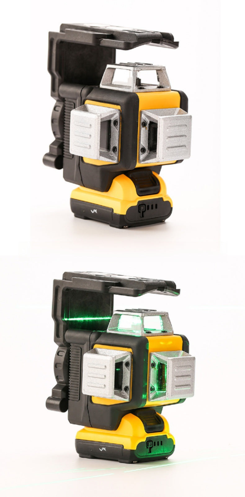 DW High precision green light12Wall Sticker Tool12V Rechargeable infrared all-round line marker DW089