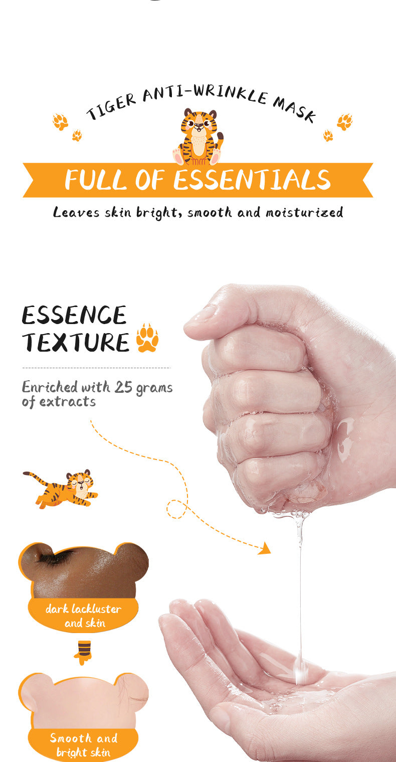 Full English Animal Pattern Mask25g SADOER Hydrating and Moisturizing Skin Care Tablets for  Wholesale