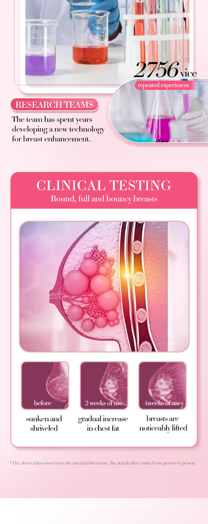 Breast Enhancement Nipple Covers17g BIOAOUA Lifting and Firming Breast Pads Fengyun Breast Paste Cross-Border Trade