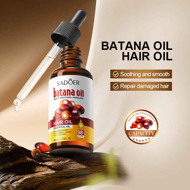 Full English Batana Scalp Hair Care Oil SADOER Soothing and Smooth Hair Oil  Wholesale