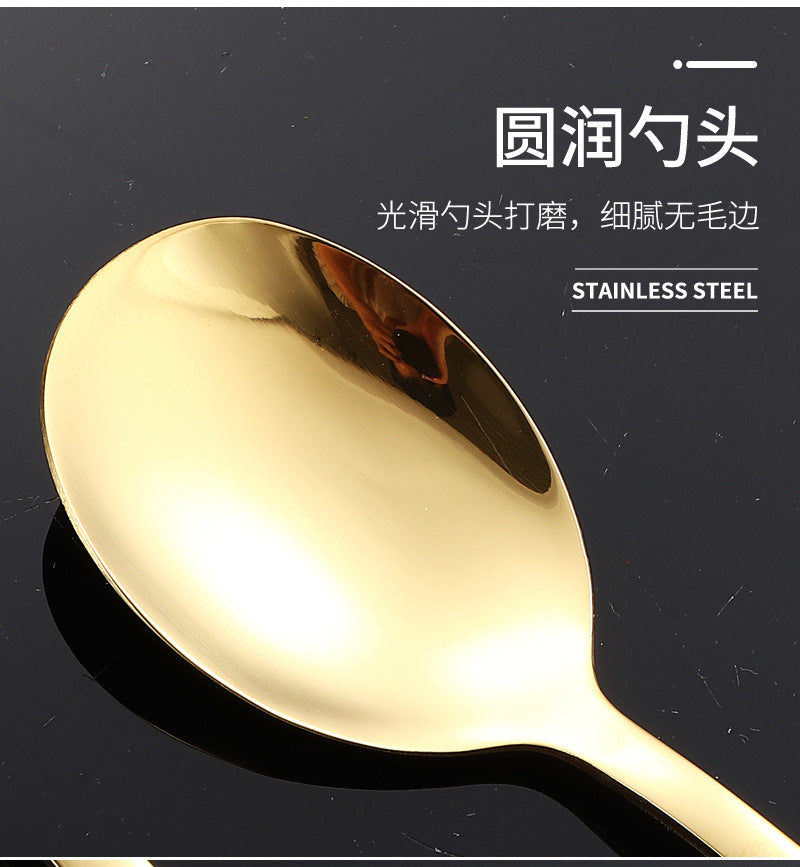 304Stainless Steel Tableware Student Cartoon Portable Tableware Set Work Outdoor Fork Spoon Chopsticks Three-piece Set