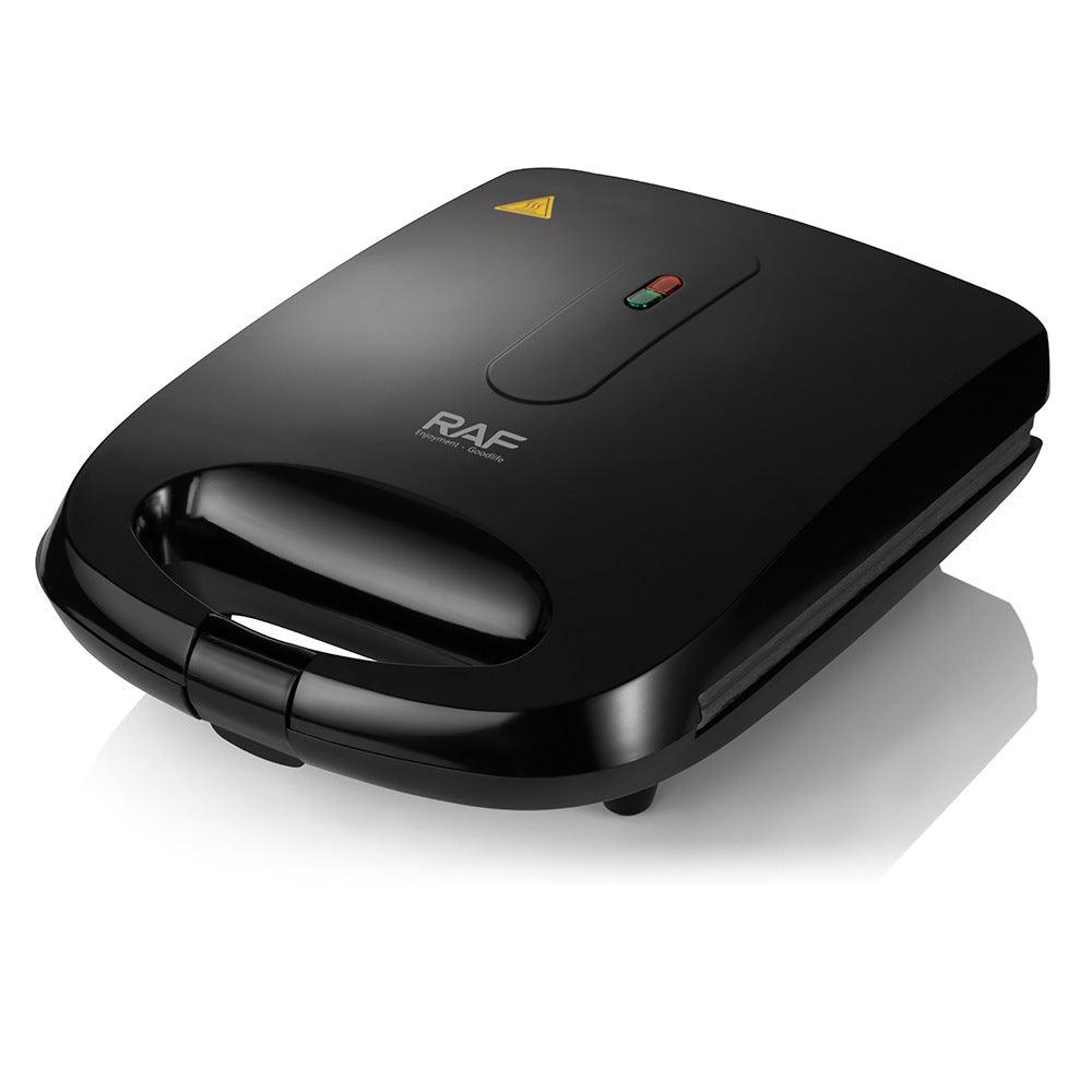 RAF European Standard Sandwich Maker Breakfast Machine Double-Sided Heating Multi-Functional Toast Waffle MakerＲ2580T