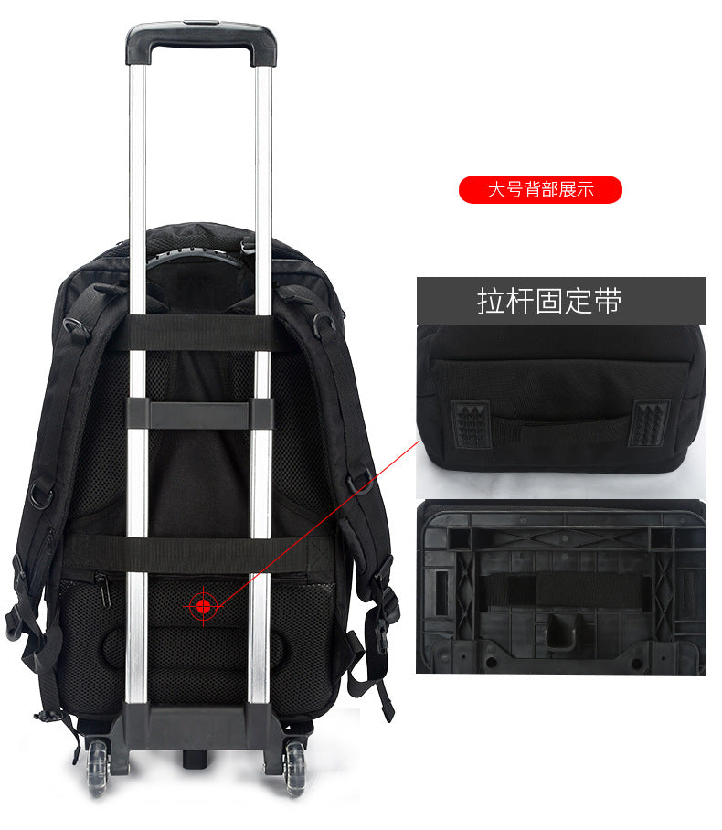 ozuko New business backpack for men, outdoor multifunctional travel bag, waterproof1715-inch Laptop Backpack