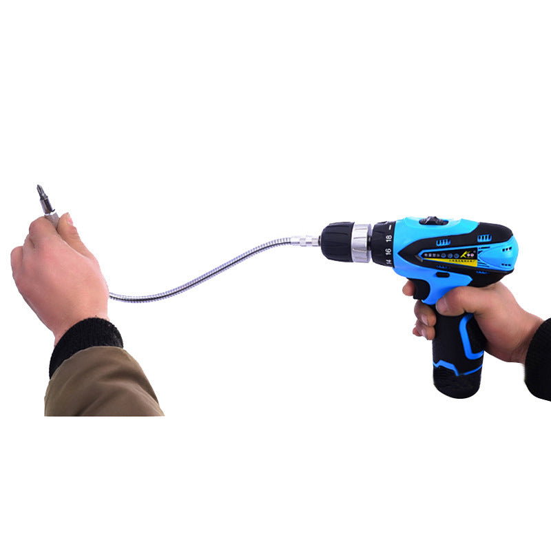 Hardware Tool Factory Universal Metal Flexible Shaft Bit Connection Rod Multi-angle Operation Rechargeable Drill Flexible Shaft