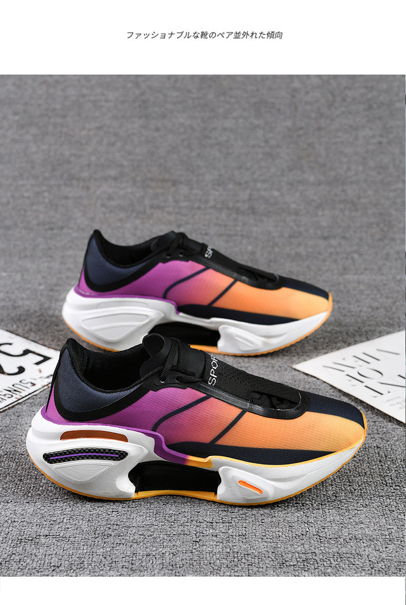 Summer Hot-Selling Shadow Carbon Plate Casual Trendy Men's Shoes Lightweight Rebound Wear-Resistant Shock-Absorbing Youth Training Sports Shoes