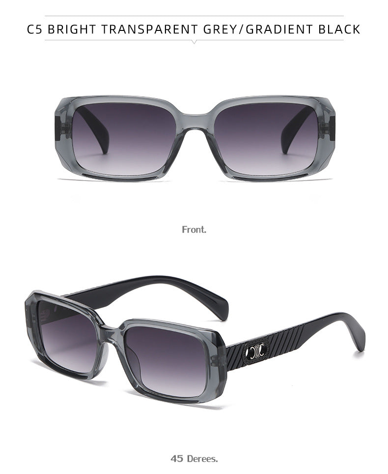 2025New European and American Fashion Small Frame Sunglasses for Women Trendy Outdoor Sun Protection Sunglasses for Women sunglasses