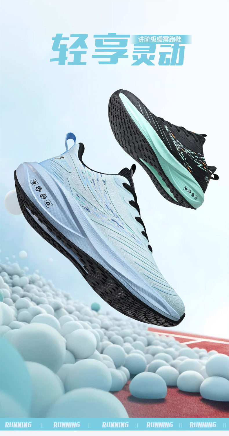 Youth Ultra-Light Soft Sole Running Shoes Leather Waterproof Comfortable Casual Fashion Men's Shoes Non-Slip Wear-Resistant Sports Shoes