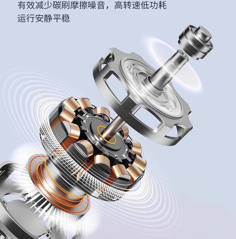 2025New Bedroom Ceiling Fan Light360Degree Rotating Airflow Energy-saving Eye Protection Cream Style Voice Control Lamp