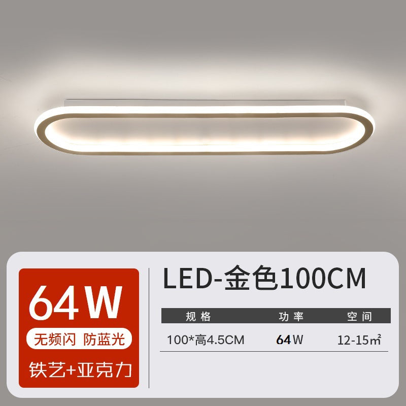 Nordic Ultra-Thin Ceiling Light Rectangular led Living Room Lamps Modern Minimalist Round Lamp Bedroom Lamp Office Lamps