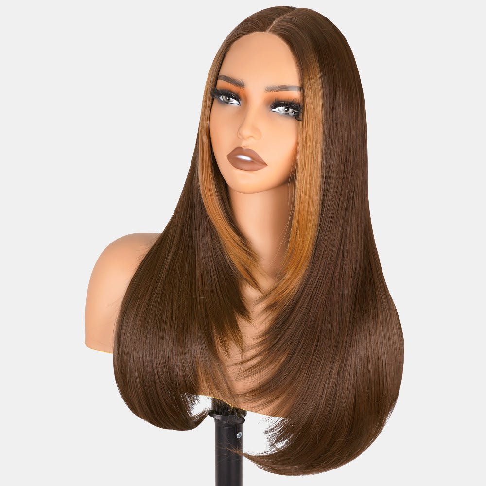 No Shedding No Tangle Straight Layers Lace Front Wig