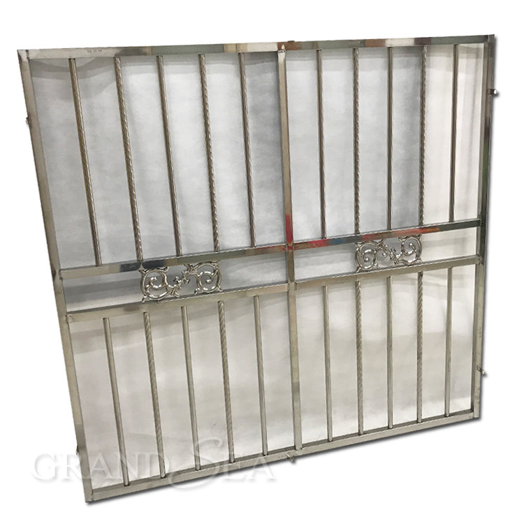 High Security Fix Net for Aluminum Casement Window With Iron Burglar Net