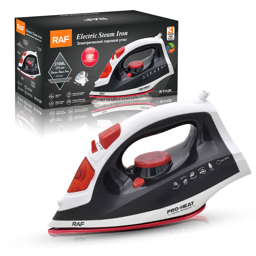 RAF EU Standard Handheld Electric Iron Household Small Portable Steam Iron Handheld Ironing Machine