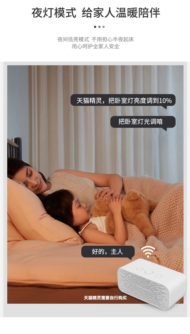 Nordic Living Room Lamp Rectangular Household Elegant Ceiling Lamp led Master Bedroom Lamp Iron Art Room Lamp Zhongshan Lighting