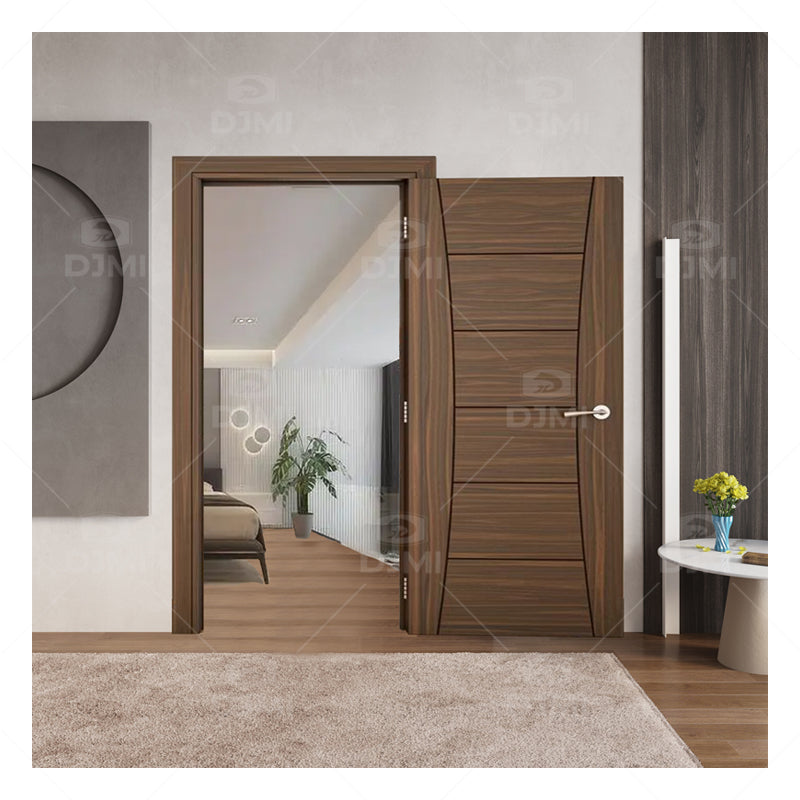 2022 Hot Sale Modern Wood Door Designs Wooden Window Door Models Interior Wooden Door