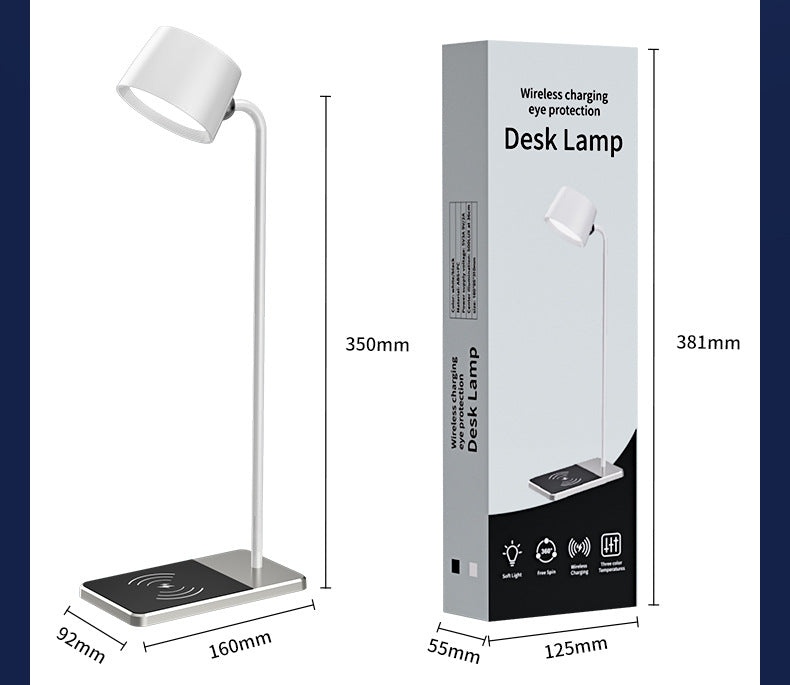 Multifunctional Magnetic Desk Lamp led Soft Light Ambient Lamp Eye Protection Study Reading Lamp Bedroom Dimmable Color Adjustment Bedside Lamp