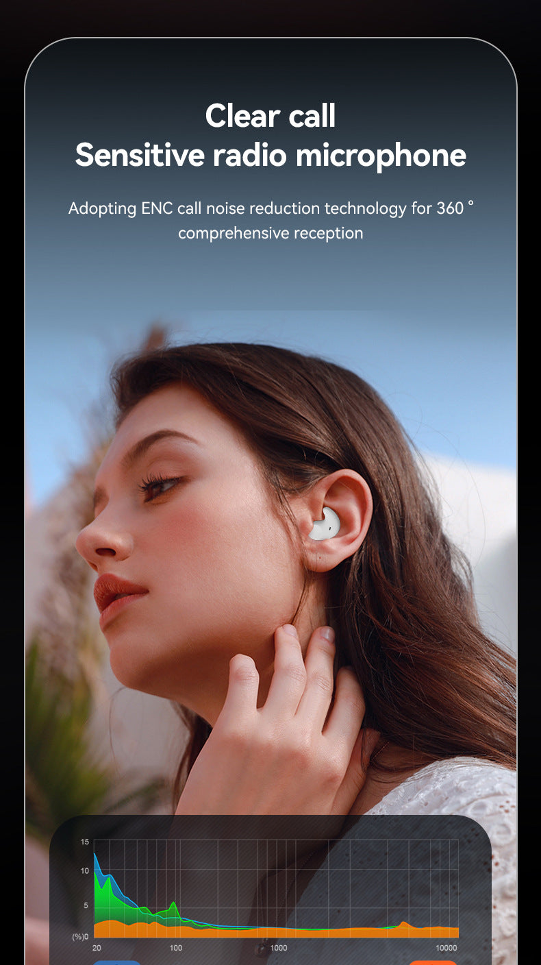 Popular M52Sleep-Specific Side-Sleep Bluetooth Earphones TWS Wireless Mini High-Looking Wireless Bluetooth Headphones