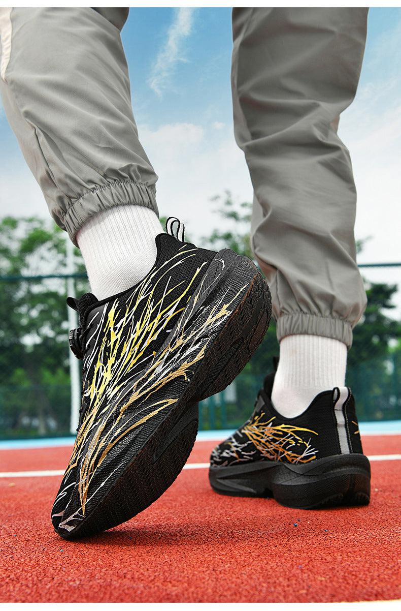 Red Rabbit9pro Really Explosive Carbon Plate Luminous Casual Breathable Running Shoes Outdoor Racing High Elastic Shock Absorption Non-slip Sneakers