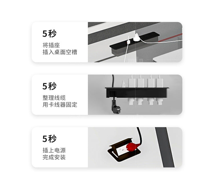 Staff Desk Office Desk and Chair Set Simple Modern Office Partition Computer Desk Employee Desk Six-Person Booth