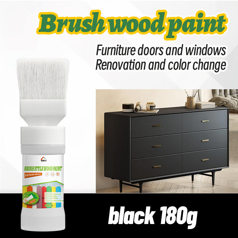 Wooden Brush Paint Solid Wood Cabinet Table Chair Water-Based Coating Door Window Furniture Renovation Color Change Latex Paint Oil Paint