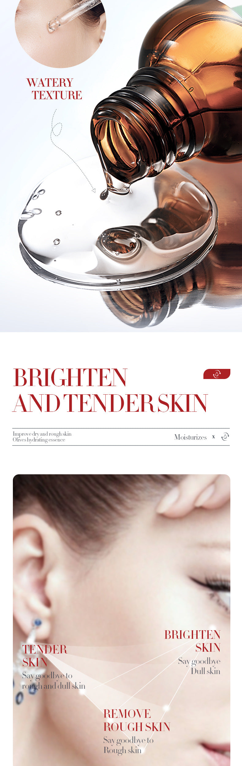 Cross-border Fruit Essence15ml Plant Avocado Moisturizing Apple Hydrating Nourishing Export Manufacturer Wholesale