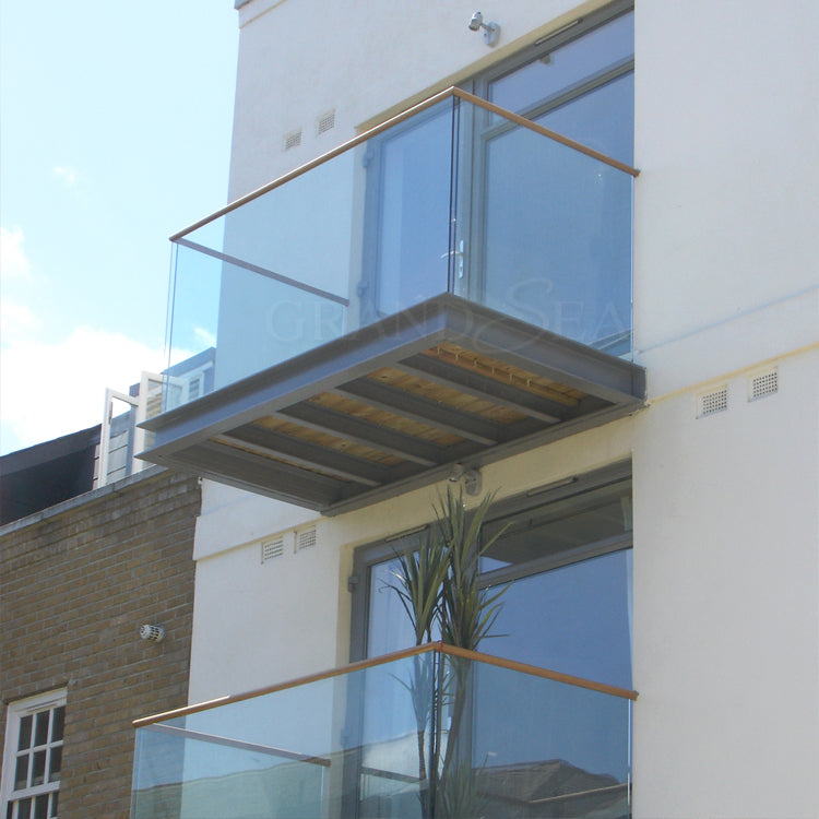 Modern Cheap Balcony Stair Stainless Steel Glass Railing Design