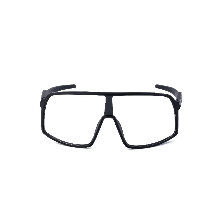 Cycling Sports One-piece Color-changing Sunglasses Men's Trendy Sunglasses Outdoor Mountaineering Sunscreen Glasses sunglasses