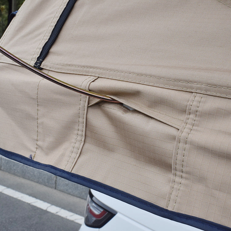 Outdoor Self-Driving Tour Soft Top Car Roof Tent Fully Automatic Quick Open SUV Aluminum Alloy Folding Tent