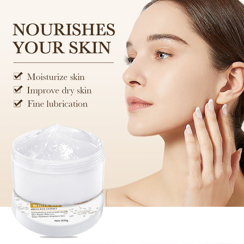 Rice Gel300g BIOAOUA Moisturizing, refreshing, and nourishing gel for cross-border foreign trade wholesale