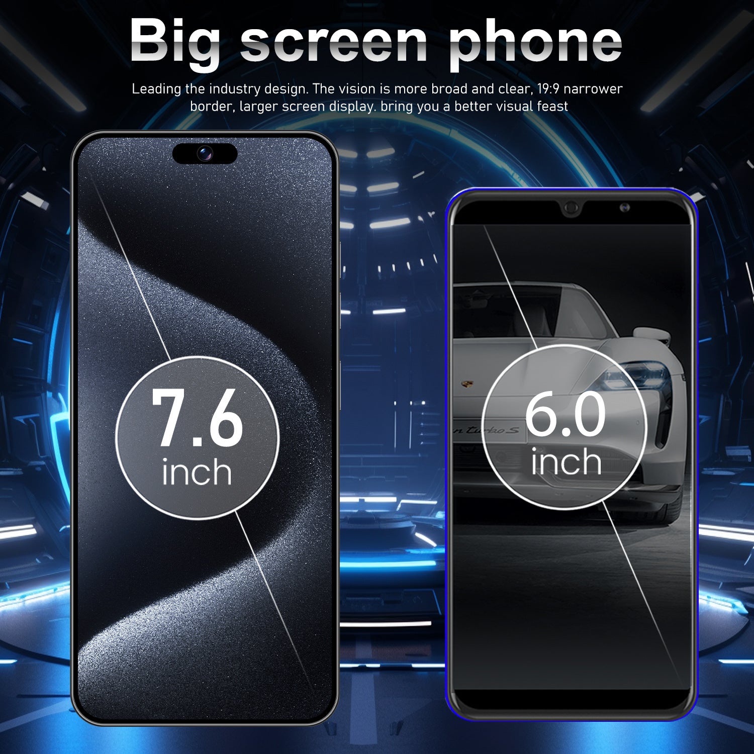 New Mobile Phone i5 ProMax Smartphone7.3Large Screen16+1T Android Factory Price(Popular)