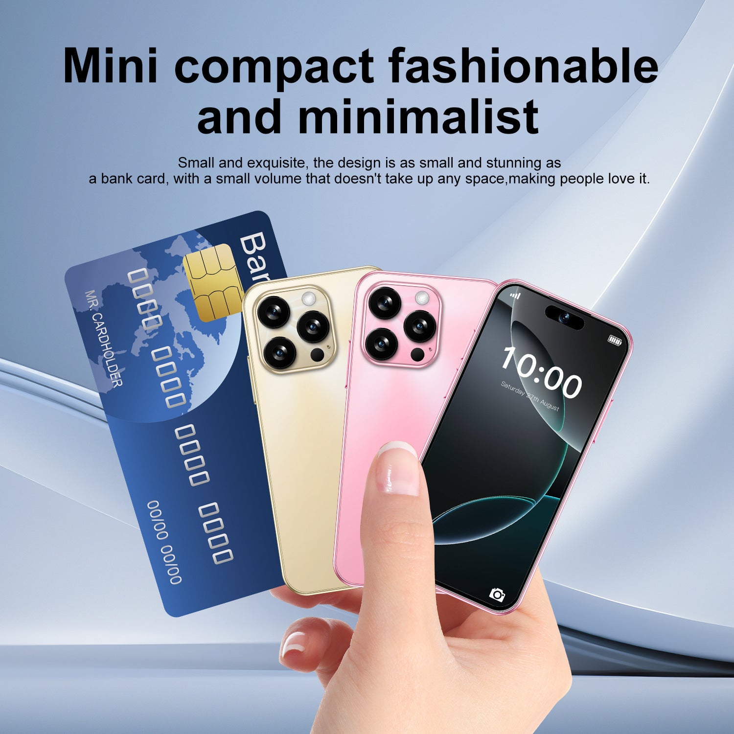 Hot Sale XS16Mini Mobile Phone4+64G Ultra-Small Pocket Android Smartphone Google Phone Hot Sale