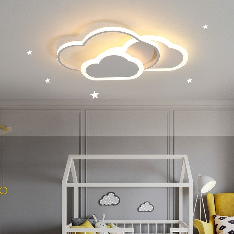 Cloud Lamp Kindergarten Boys Girls Children's Room Lamp Modern Minimalist Iron Art Bedroom Lamp Ceiling Lamp led Lamp