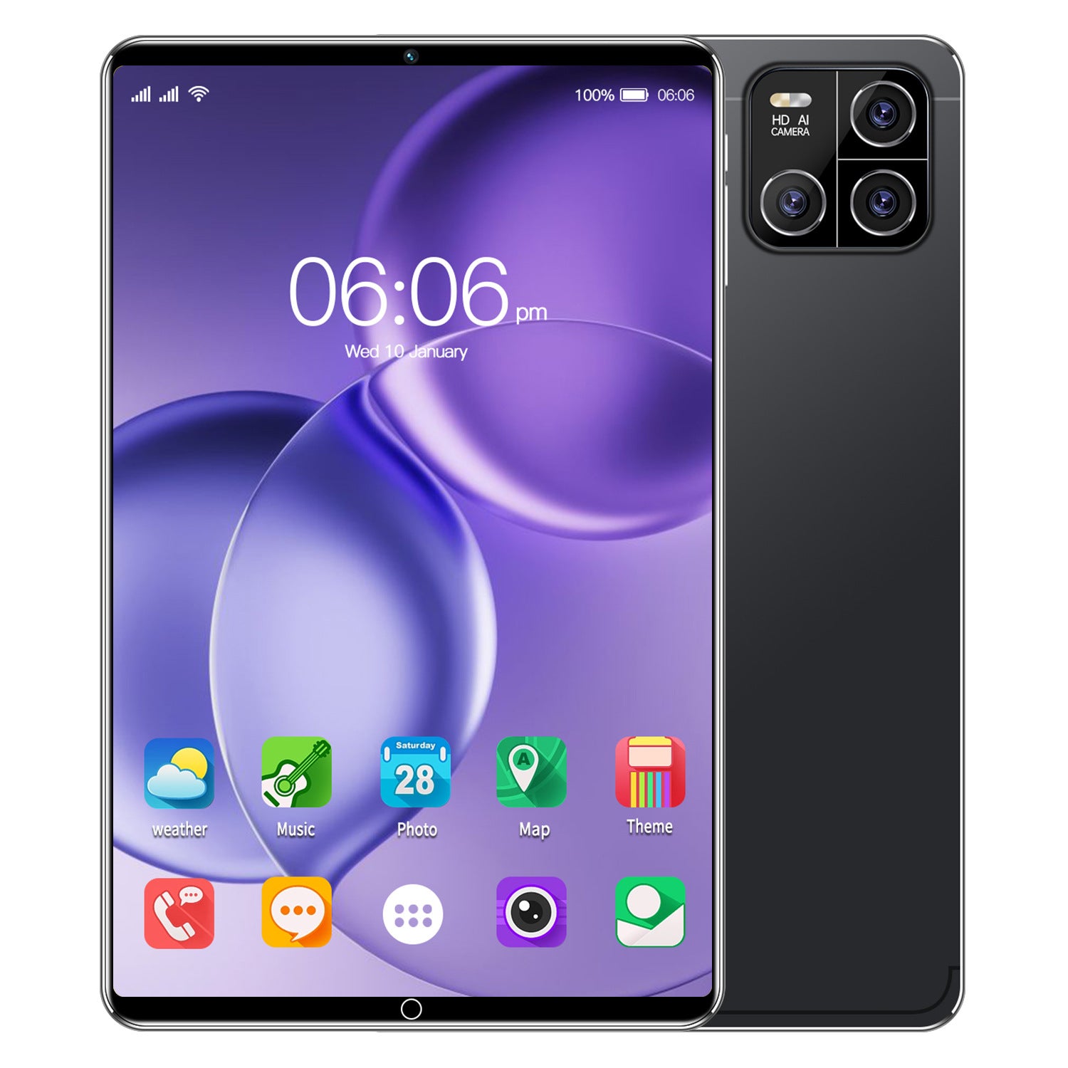 New Tablet Pad6 10Inch Android Smart Support WiFi Dual SIM Card Dual Standby Factory Exclusive