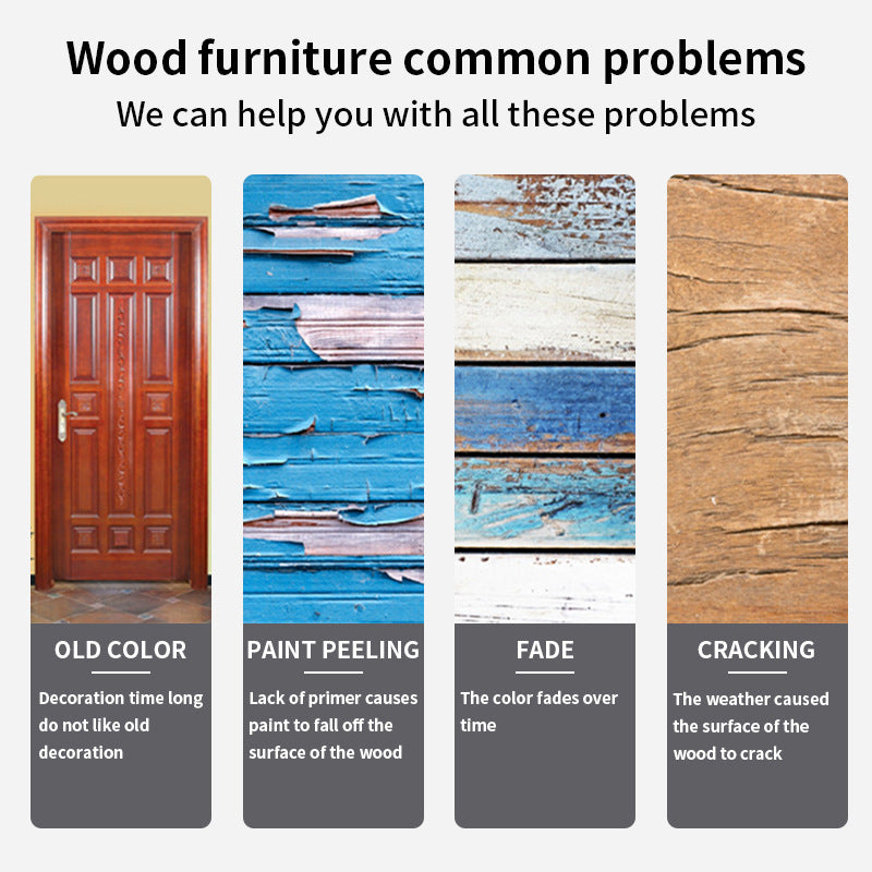 Water-Based Wood Paint Renovation Paint Color Change Paint Oil Paint Lacquer Outdoor Eco-Friendly Anti-Corrosion Wood Paint