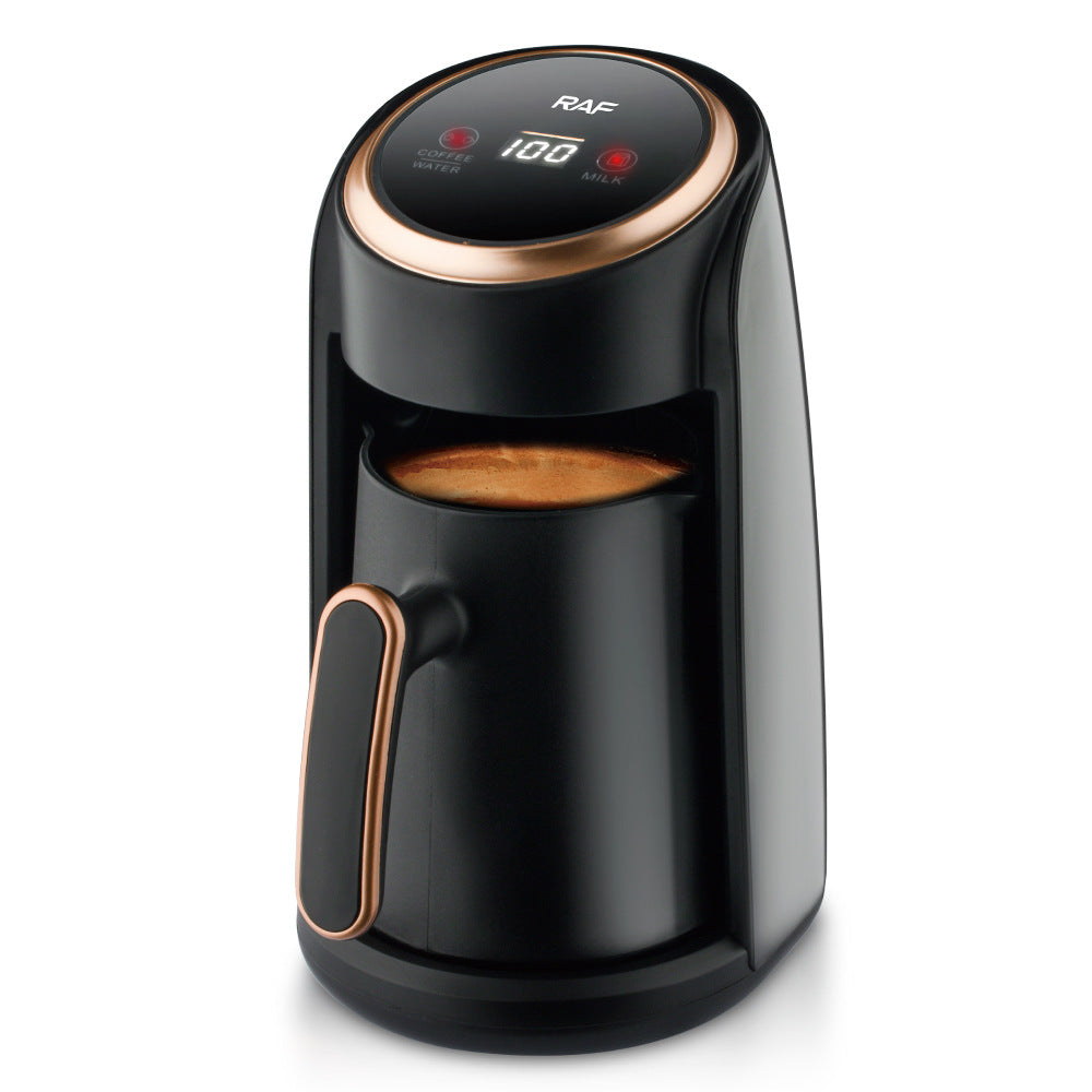 RAF European Standard Turkish Coffee Pot High Temperature Resistant Hot Water Kettle Coffee Maker Visual Tea Maker Milk Warmer