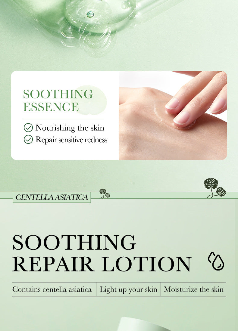 BIOAOUA Centella asiatica soothing and repairing six-piece set Moisturizing skin care product set  wholesale