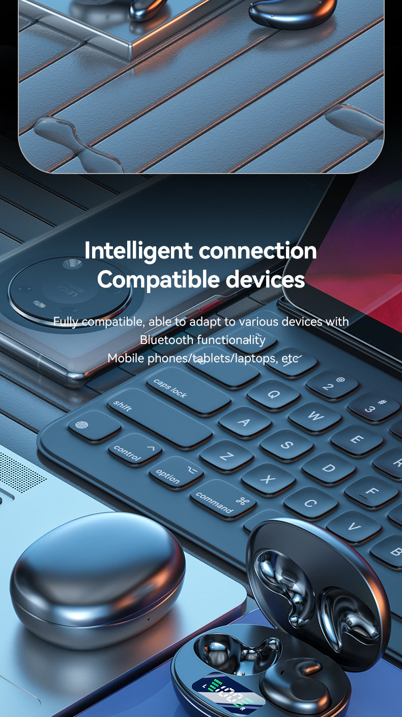 Popular M52Sleep-Specific Side-Sleep Bluetooth Earphones TWS Wireless Mini High-Looking Wireless Bluetooth Headphones