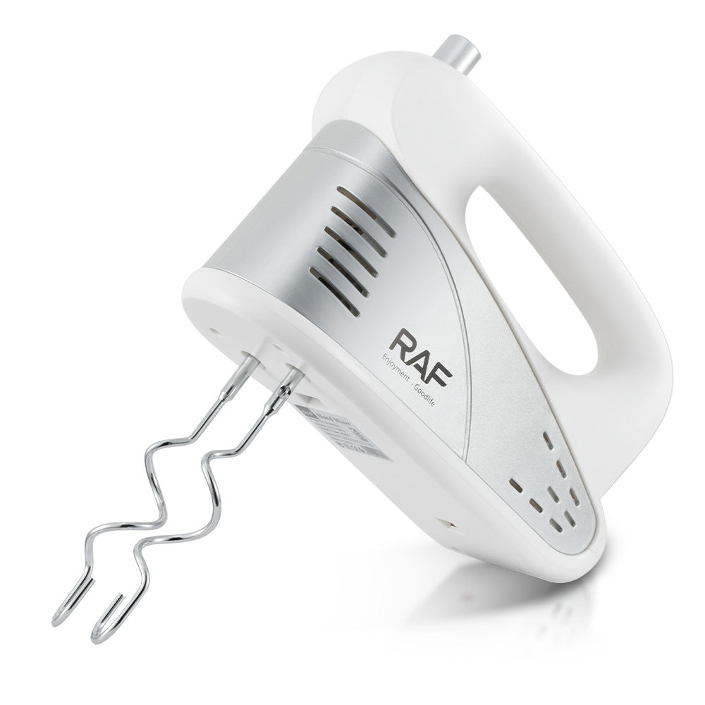 RAF European Standard5Electric Egg Beater Household Handheld High-Power Egg Mixer Dough Kneading Baking Blender R6660