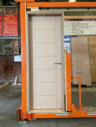 Manufacturer Custom High Quality Bedroom Solid Wood Door Design Modern Interior Room Doors Wooden