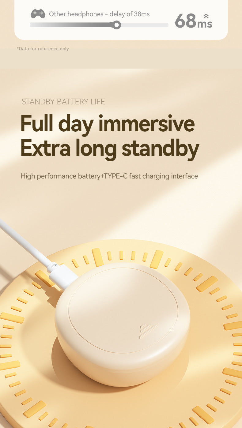 Popular M73Bluetooth headset in-ear mini digital display long battery life noise-canceling wireless Bluetooth headset for sleep