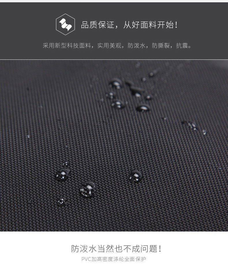 ozuko Men's Backpack Business Travel Computer Bag Outdoor Multifunctional Commuting Backpack Waterproof