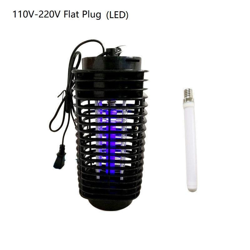 Specialized Electric Shock Photocatalyst Mosquito Killer Lamp LED Electronic Mosquito Repellent Household Black Diamond Silent Mosquito Trap Lamp