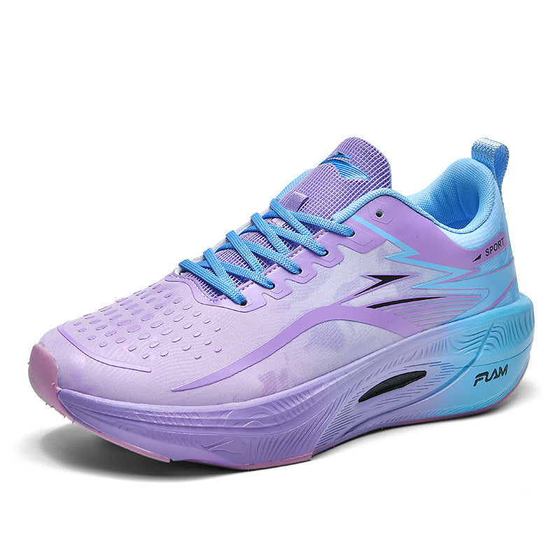 Burning3Professional Marathon TEAM Running Shoes Full Palm Carbon Plate Racing Mesh Breathable Shock Absorption Running Shoes Fei Ran2.5