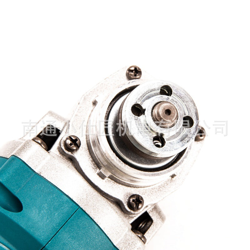 Cross-Border Lithium Battery Tool Brushless Angle Grinder High Power Industrial Grade Plastic Case One Battery One Charger Rechargeable Angle Grinder