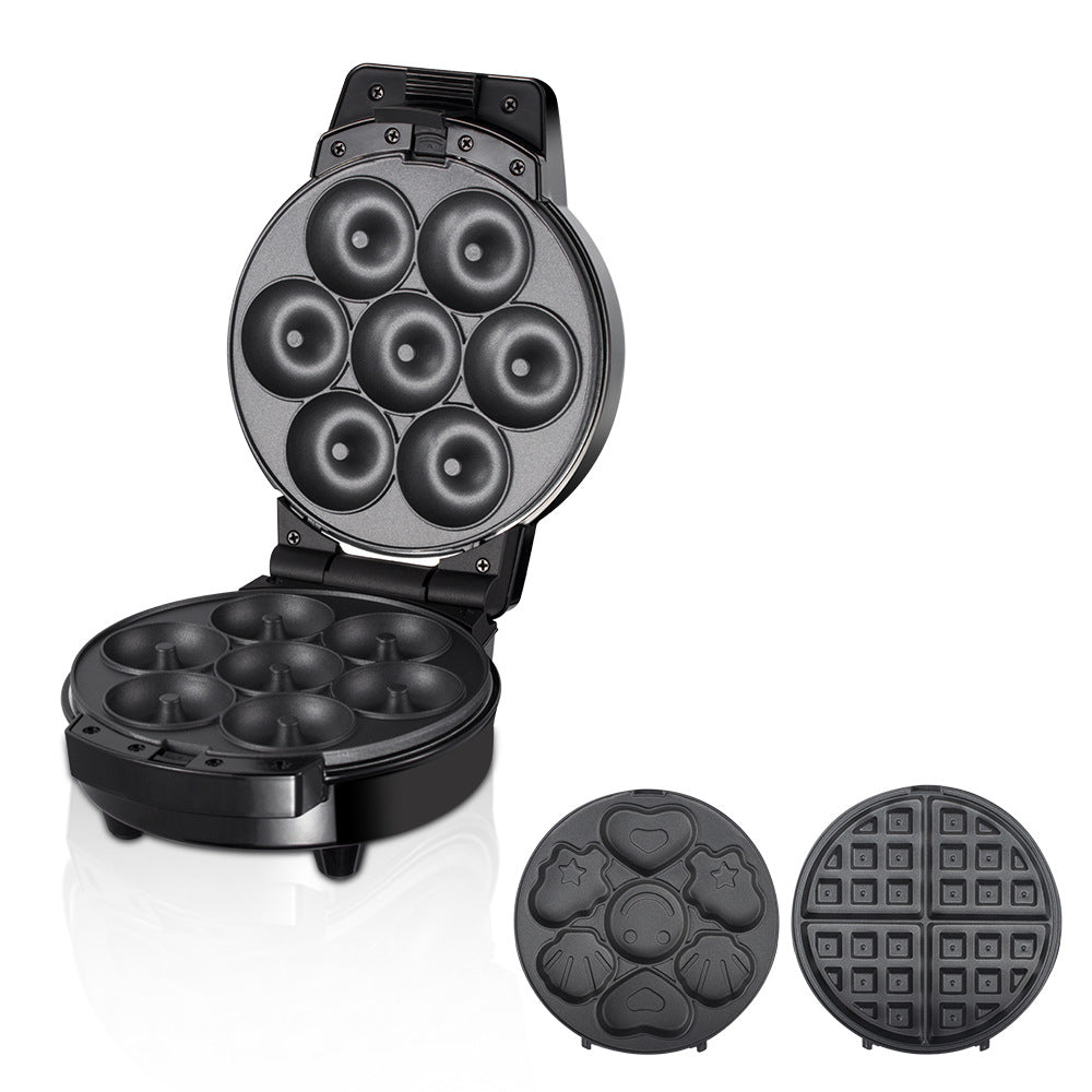 RAF European and American Household Breakfast Machine Waffle Maker Fully Automatic Mini Double-Sided Heating Electric Griddle Light Food Machine