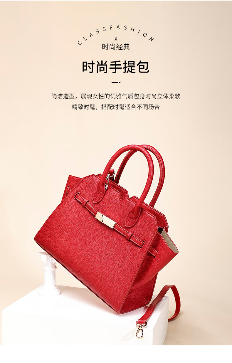 European and American Fashion Women's Bag Large Capacity Handbag New Trendy Versatile Retro Tote Bag High-end Crossbody Bag