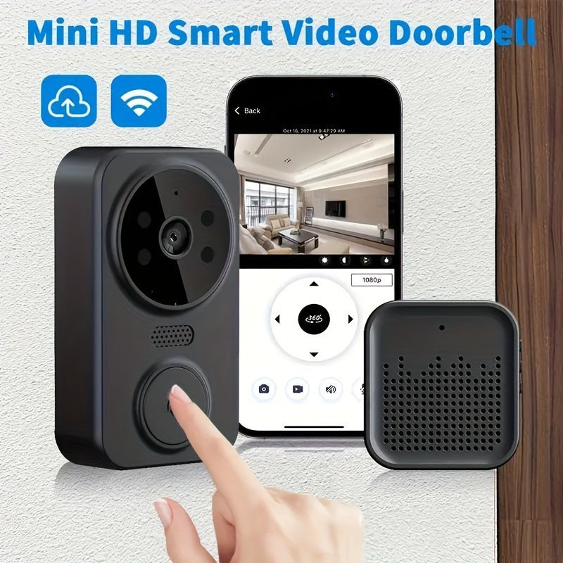 M8Video Doorbell Wireless Remote HD Night Vision Monitoring Home Voice Intercom tuya Smart Life