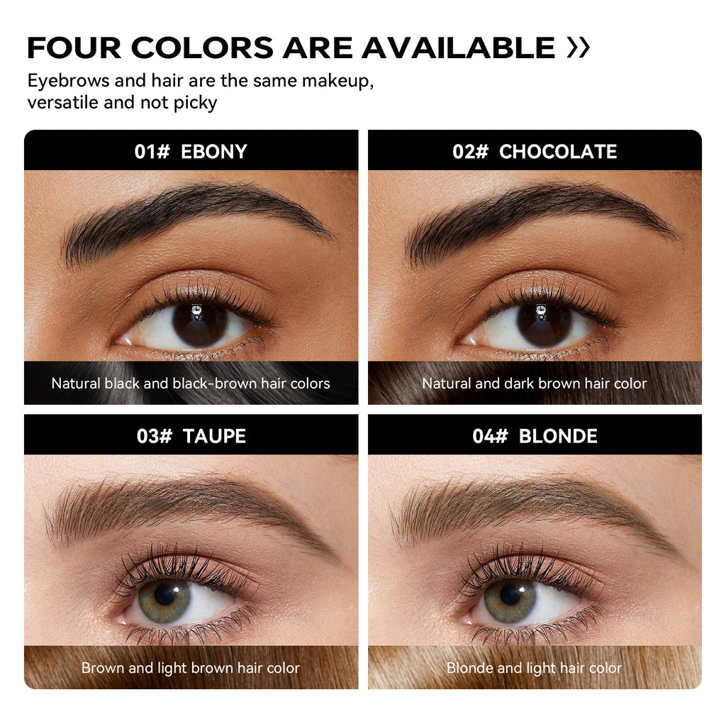 sheloves Eyebrow and Hair Dual-use Styling Stick White Hair Covering Magic Waterproof Non-Fading Disposable Hair Dye Pen