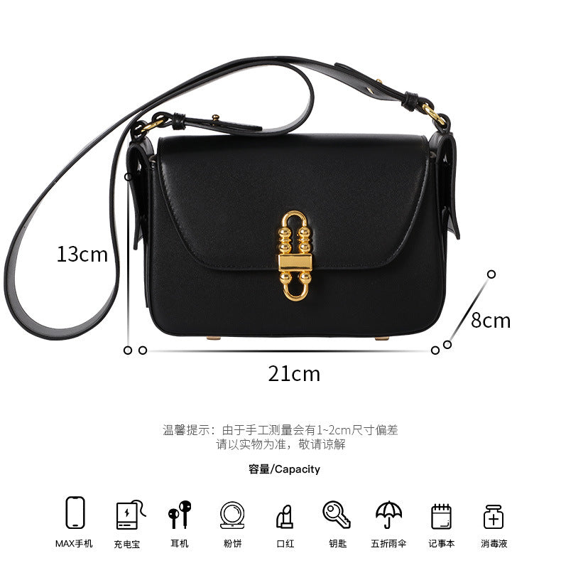 Women's Fashion Trend New Small Square Bag Retro Personality High-Quality Shoulder Bag Stylish Crossbody Bag for Women