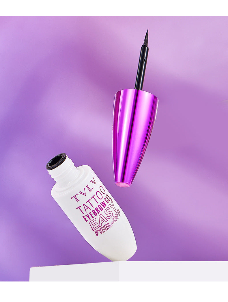 AliExpress Peel-off Eyebrow Cream Film-forming Peel-off Type Long-lasting Waterproof Sweat-proof Eyebrow Cream Packaging Makeup