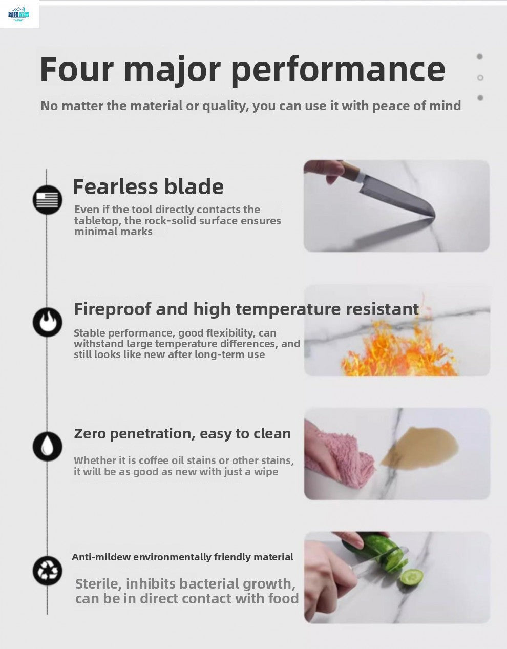 Solid Wood Modern Minimalist Rock Board Sofa Side Cabinet Light Luxury Living Room Home Side Cabinet Corner Table Movable Side Table Coffee Table